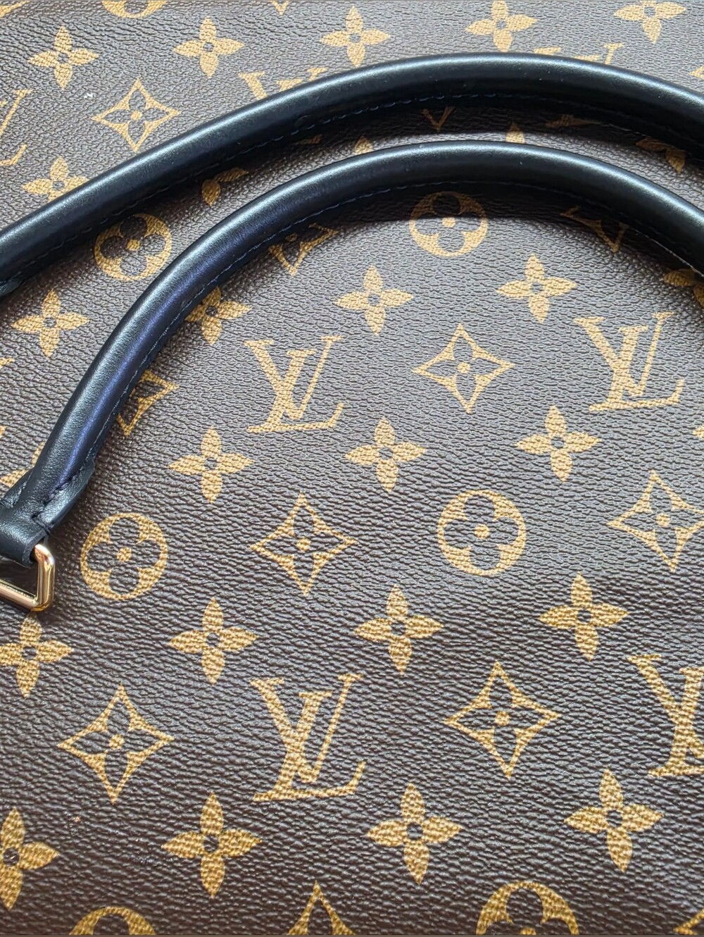 Louis Vuitton Black Handles Speedy..x2